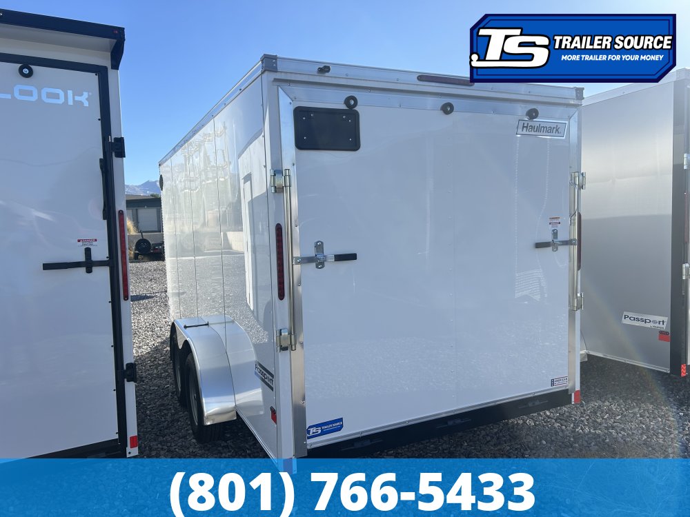 7x14 Haulmark Passport Enclosed Cargo Trailer - 7'0" Interior - 7K GVWR - .080 PolyCor