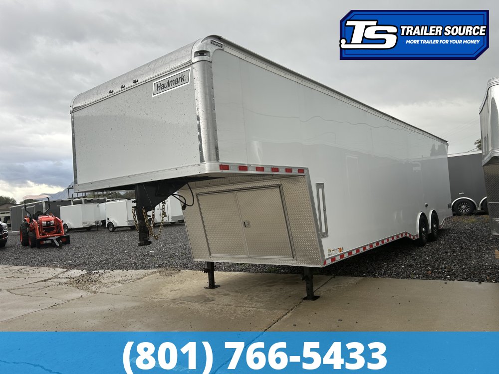 8.5x38 Haulmark Edge Gooseneck Enclosed Car Hauler