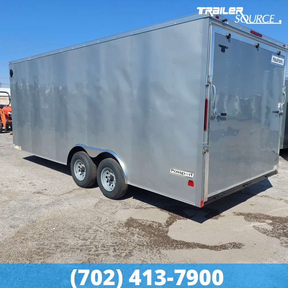 8.5x20 Haulmark Passport 7'0" Interior 10K Tandem Axle Enclosed Cargo Trailer