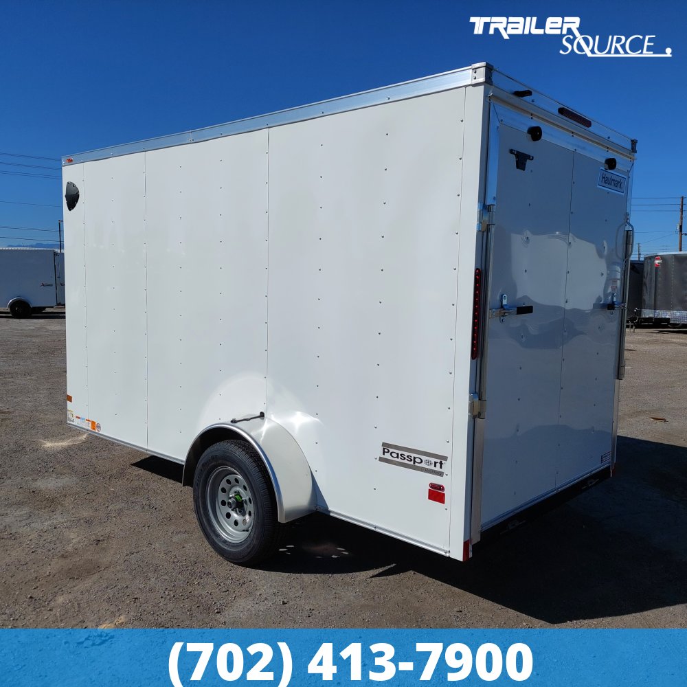 6x12 Haulmark Passport 6'6" Interior Single Axle Enclosed Cargo