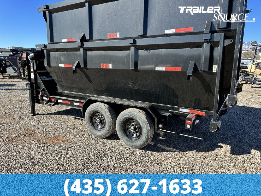 7x14 Maxx-D ROX Roll Off Dumpster Gooseneck 14K Utility