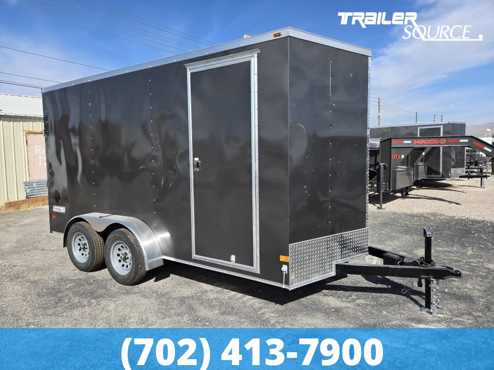 7x14 Haulmark Passport DELUXE 7'0" Interior 7K Tandem Axle Enclosed Cargo Trailer