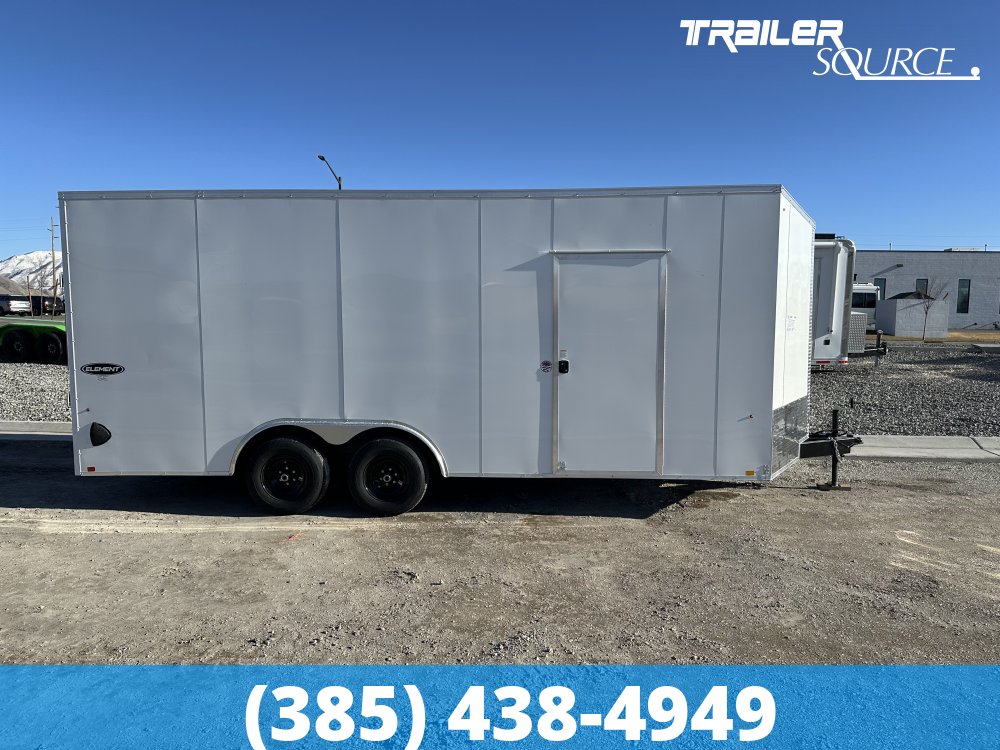 8.5x20 Look Element SE 7'6" Interior 10K Tandem Axle Enclosed Cargo