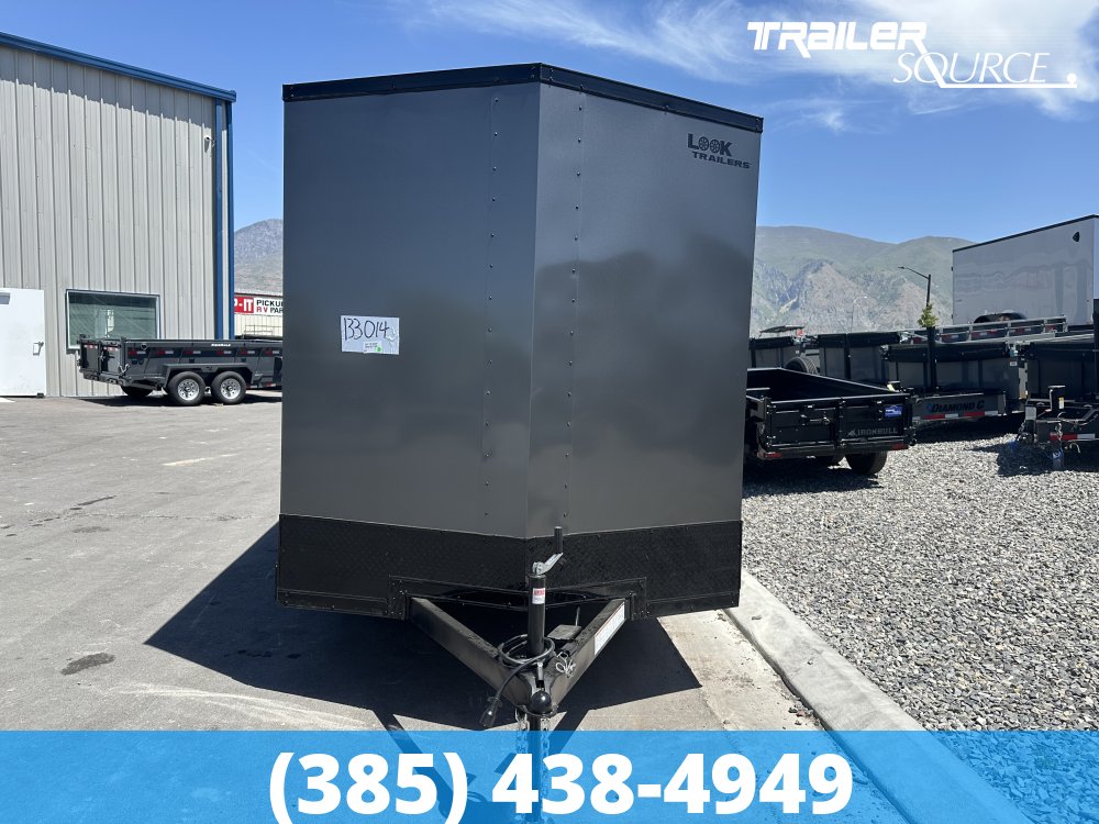 7x12 Look ST DLX 7'0" Interior 7K Tandem Axle Enclosed Cargo