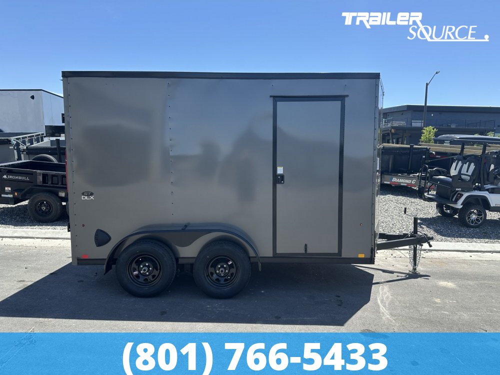 7x12 Look ST DLX 7'0" Interior 7K Tandem Axle Enclosed Cargo