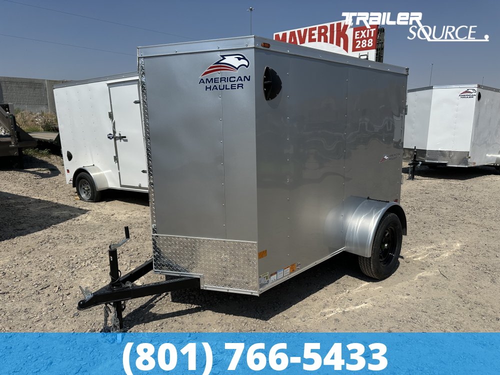 5x8 American Hauler Arrow Deluxe 5'6" Interior Single Axle Enclosed Cargo