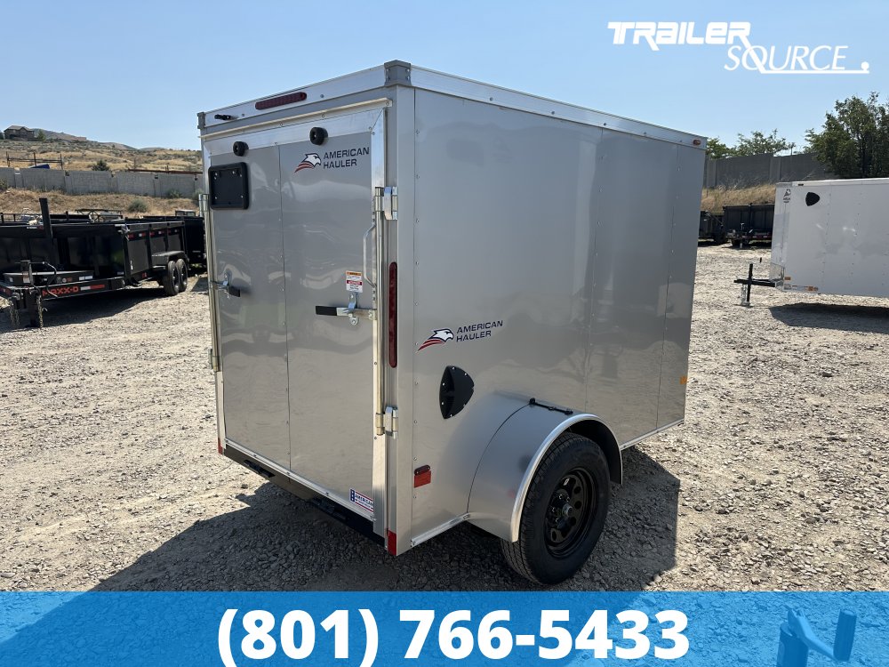 5x8 American Hauler Arrow Deluxe 5'6" Interior Single Axle Enclosed Cargo
