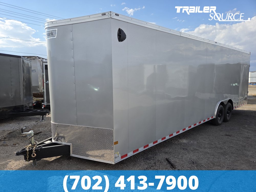 8.5x28 Haulmark Transport 7'6" Interior 12K Tandem Axle Enclosed Cargo