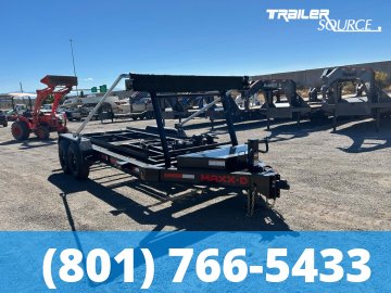 7x14 Maxx-D ROX Bumper Pull Roll Off Trailer 14K
