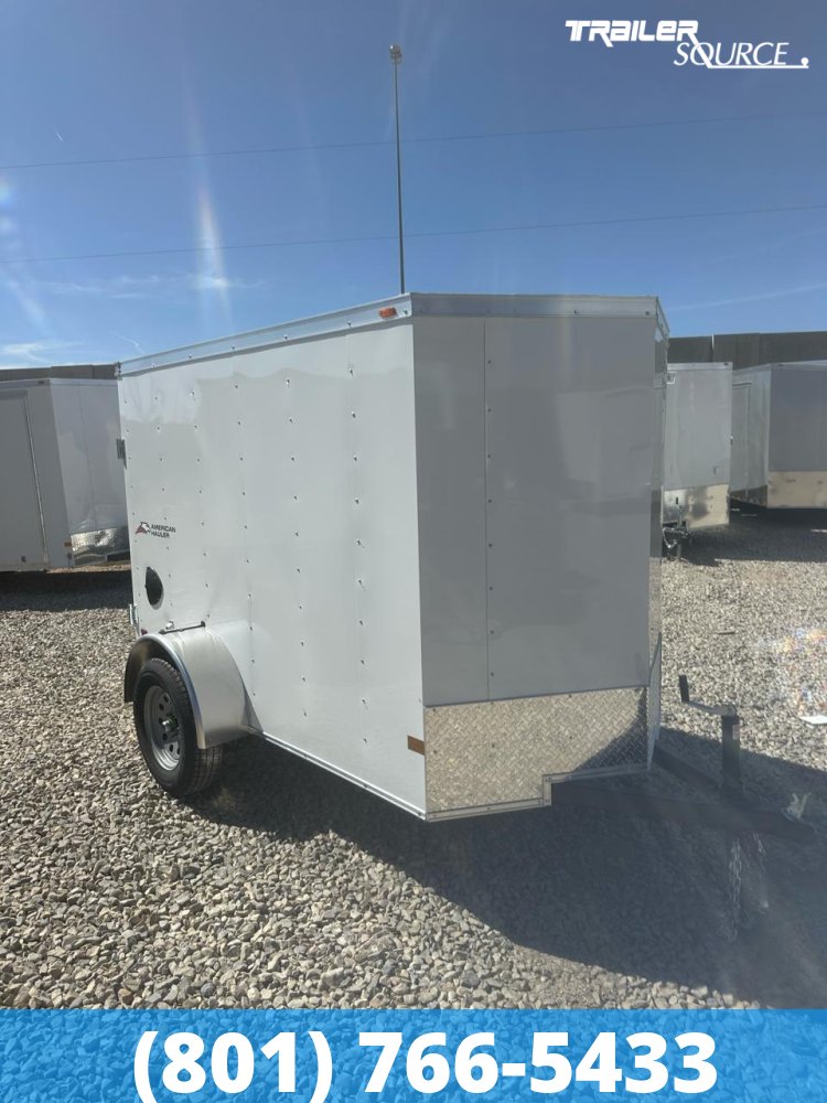 5x8 American Hauler Arrow Single Axle Enclosed Cargo