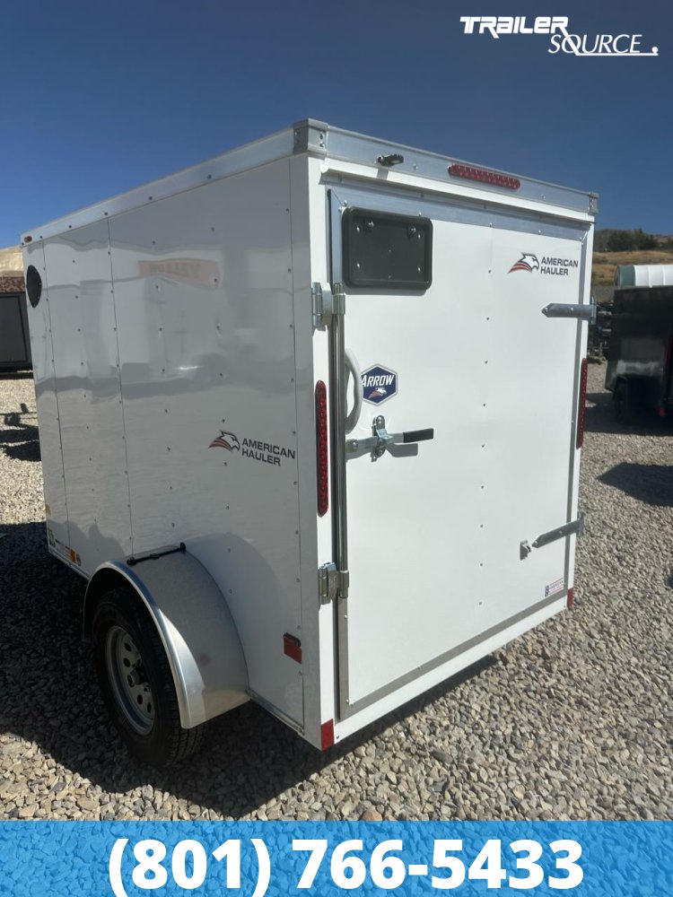 5x8 American Hauler Arrow Single Axle Enclosed Cargo