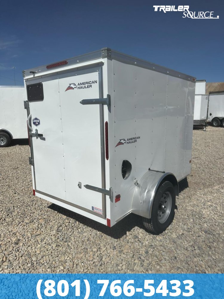 5x8 American Hauler Arrow Single Axle Enclosed Cargo