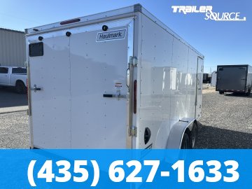 7x16 Haulmark Passport 6'6" Interior 7K Tandem Axle Enclosed Cargo Trailer