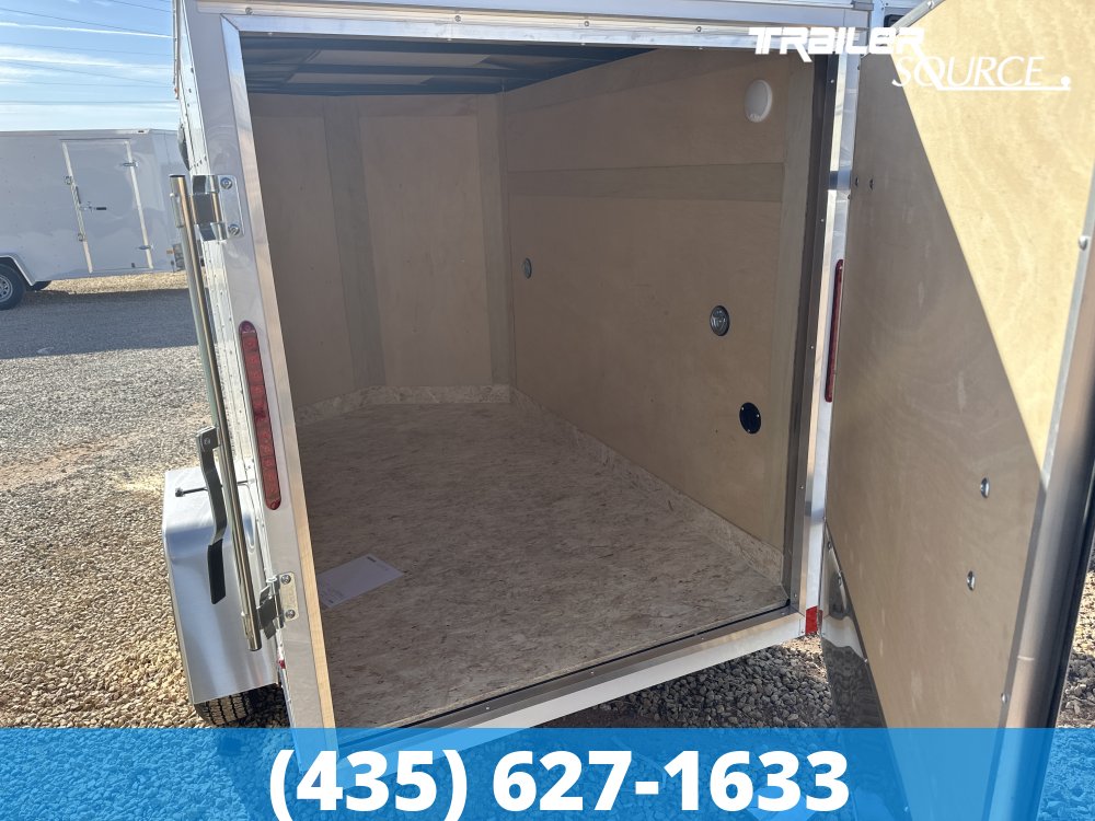 5x8 Wells Cargo FastTrac 5'6" Interior Single Axle Enclosed Cargo