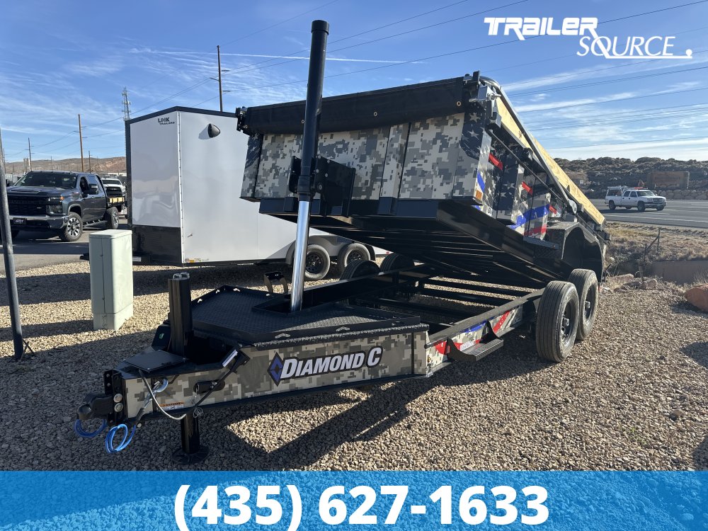 7x14 Diamond C LPT 207 Pacesetter 15K Dump