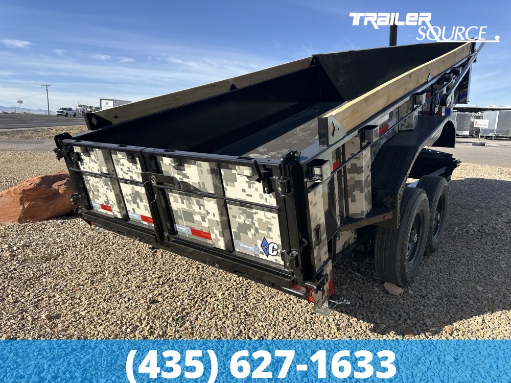 7x14 Diamond C LPT 207 Pacesetter 15K Dump