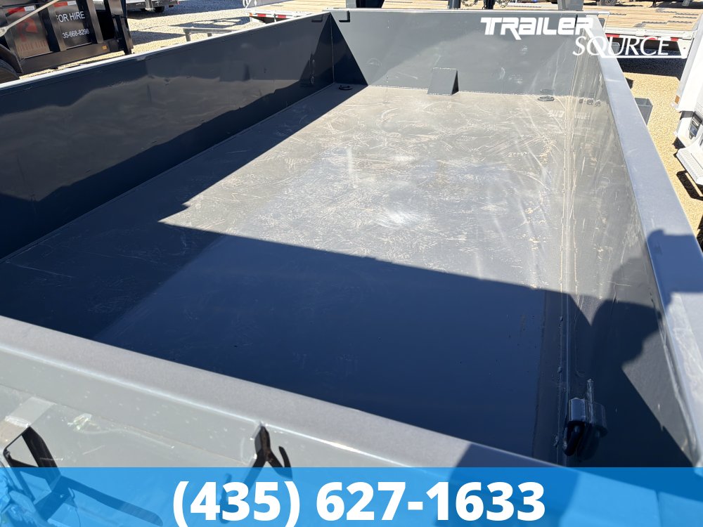 7x14 Lamar DT Gooseneck  15.7K GVW Dump