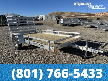 6.5x12 Bear Track Single Axle Wood Deck Utility