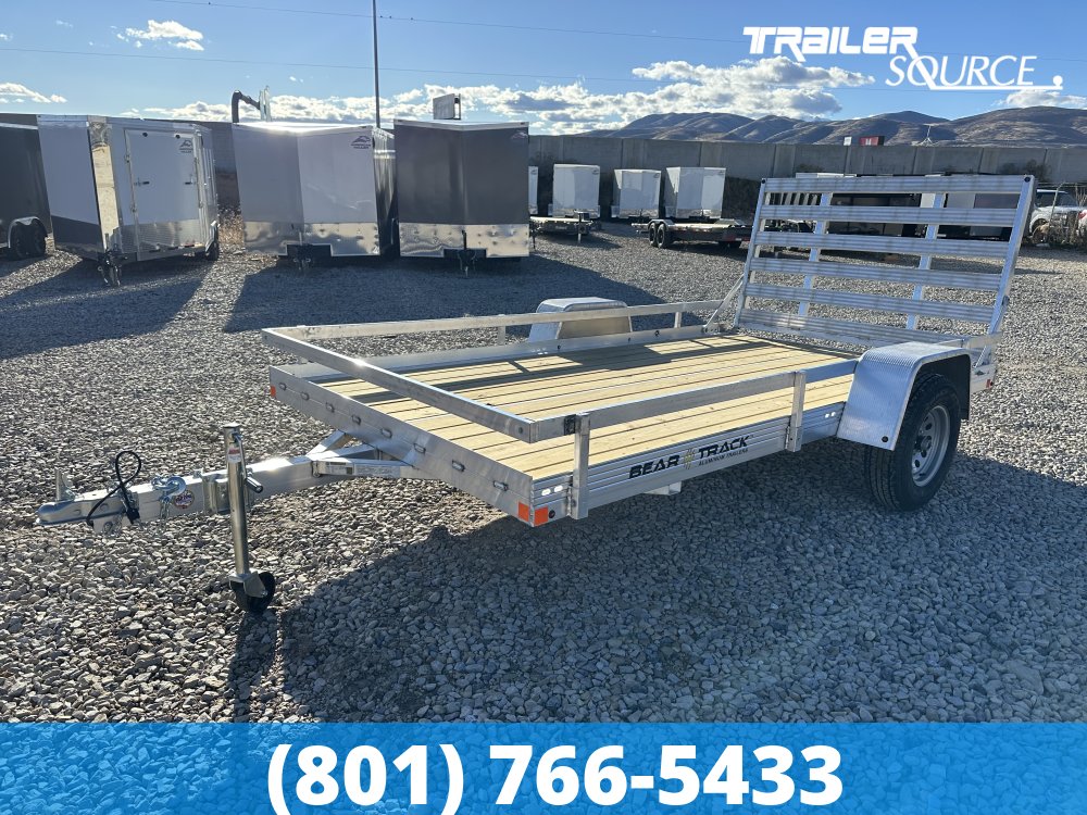 6.5x12 Bear Track Single Axle Wood Deck Utility