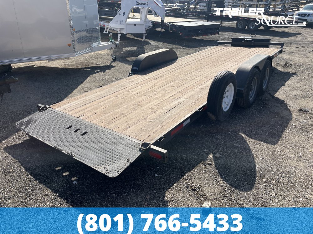 7x20 Other TILT Flatbed Car Hauler Trailer - 10K GVWR