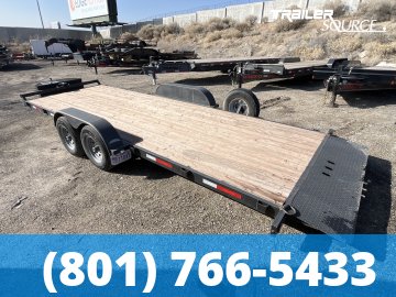7x20 Other TILT Flatbed Car Hauler Trailer - 10K GVWR