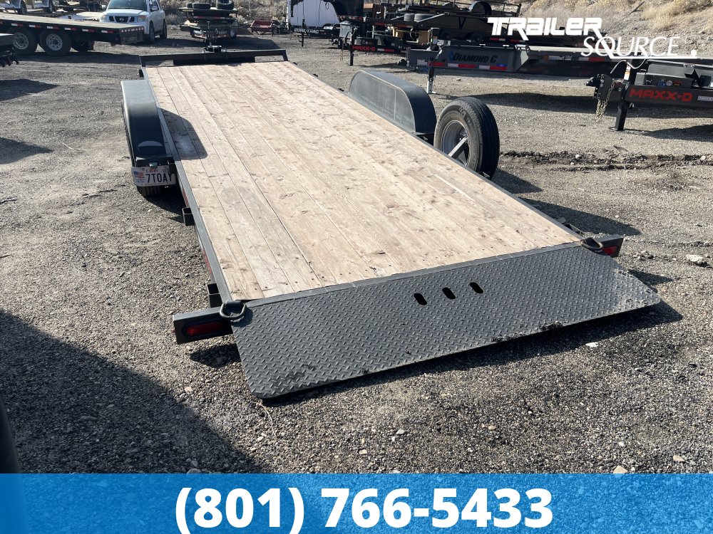 7x20 Other TILT Flatbed Car Hauler Trailer - 10K GVWR