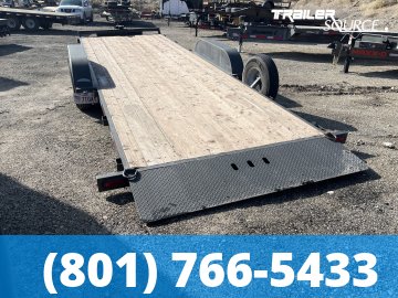 7x20 Other TILT Flatbed Car Hauler Trailer - 10K GVWR