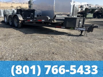 7x20 Other TILT Flatbed Car Hauler Trailer - 10K GVWR