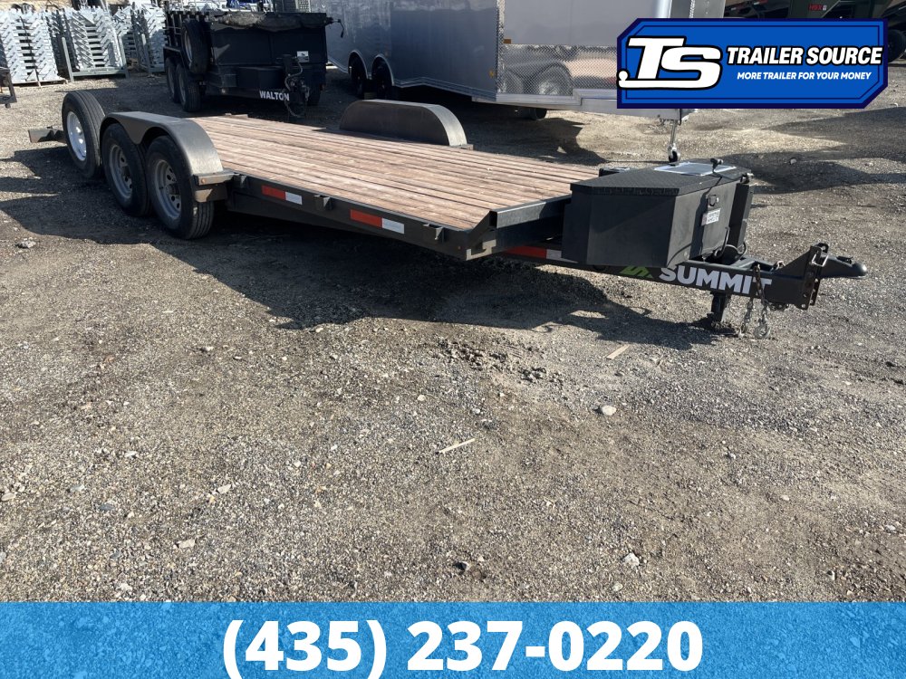 7x20 Summit Tilt Deck Car Hauler