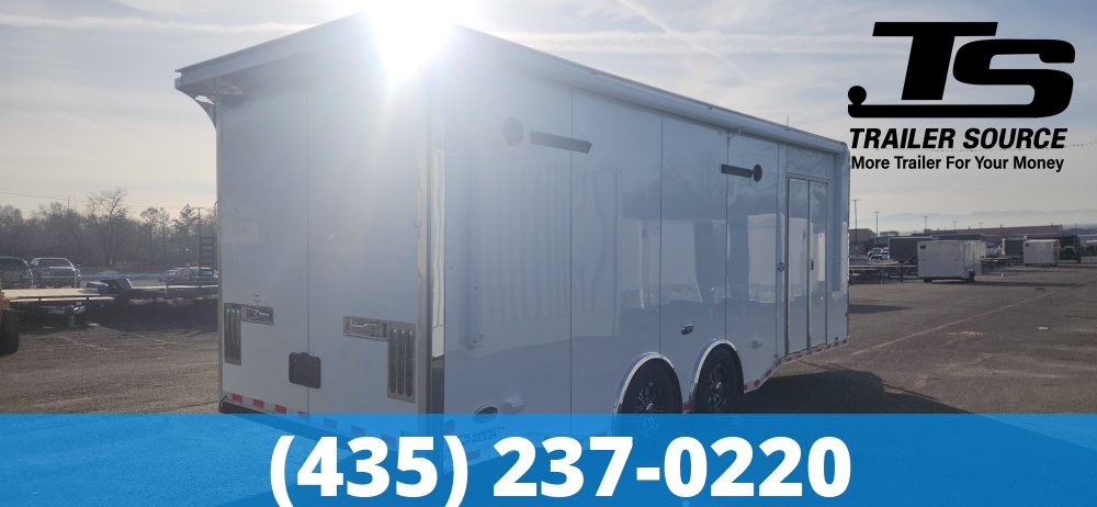 8.5x24 American Hauler Silver Hawk Enclosed Car Hauler