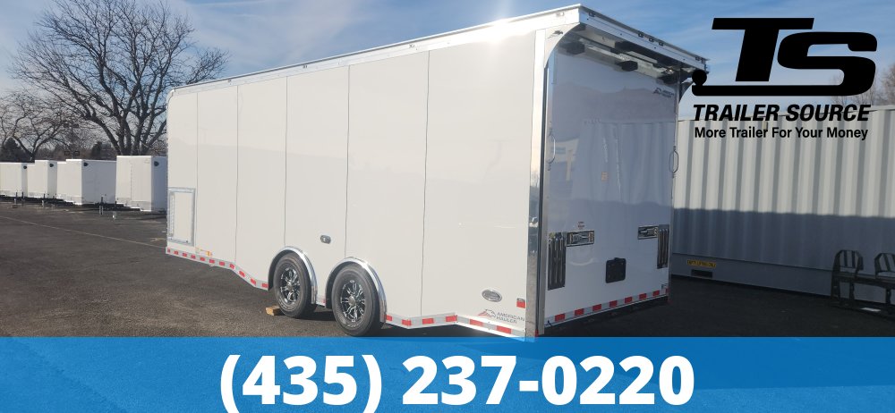 8.5x24 American Hauler Silver Hawk Enclosed Car Hauler
