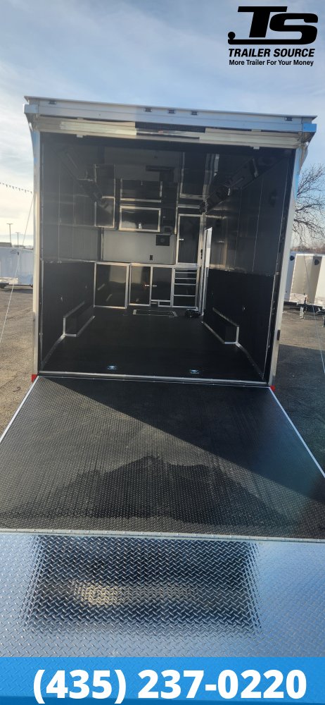 8.5x24 American Hauler Silver Hawk Enclosed Car Hauler