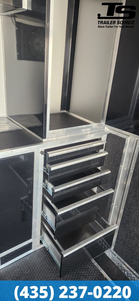 8.5x24 American Hauler Silver Hawk Enclosed Car Hauler