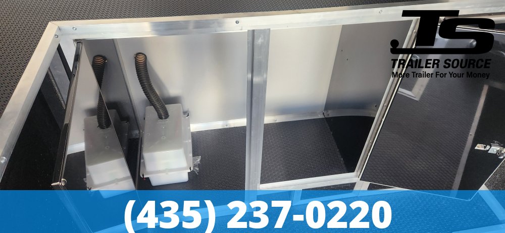 8.5x24 American Hauler Silver Hawk Enclosed Car Hauler