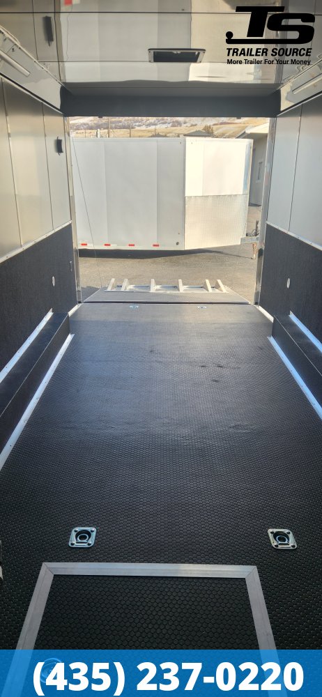 8.5x24 American Hauler Silver Hawk Enclosed Car Hauler