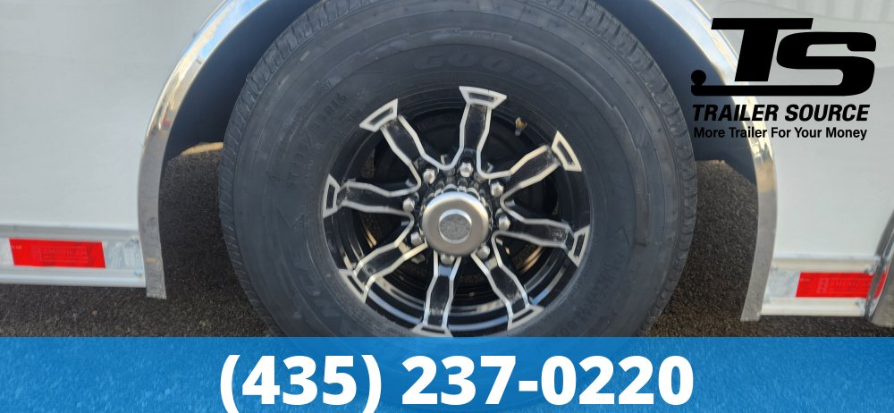 8.5x24 American Hauler Silver Hawk Enclosed Car Hauler