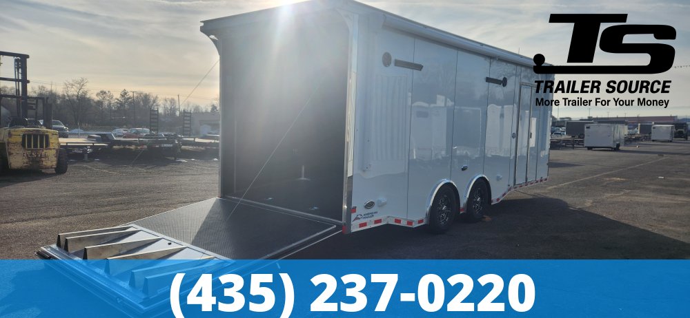 8.5x24 American Hauler Silver Hawk Enclosed Car Hauler