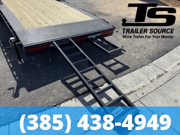 7x36 Lamar H8 Equipment Trailer - 14K GVWR - Spare Mount, Spare Tire, Tongue Box