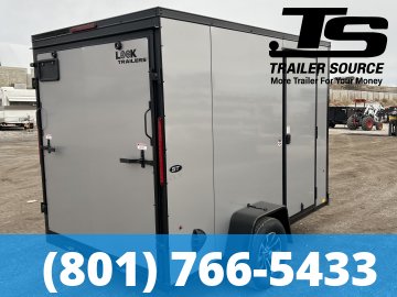 6x10 Look ST DLX Enclosed Cargo Trailer - 6'6" Interior - 3.5K GVWR - .080 PolyCor, Alloy Wheels, Black Out Package