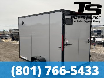 6x10 Look ST DLX Enclosed Cargo Trailer - 6'6" Interior - 3.5K GVWR - .080 PolyCor, Alloy Wheels, Black Out Package
