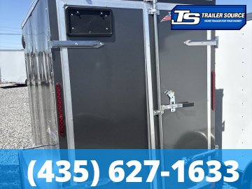 5x8 American Hauler Arrow Deluxe Enclosed Cargo Trailer - 6'0" Interior - 3.5K GVWR - Barn Doors, Side Door