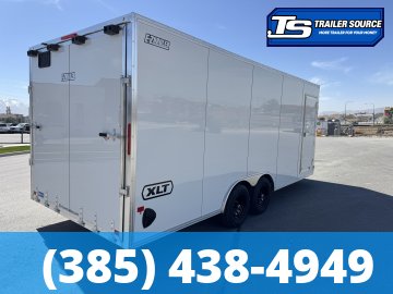 8.5x20 Alcom EZ Hauler XLT Aluminum Enclosed Cargo Trailer - 7'6" Interior - 3.5K GVWR - .080 PolyCor