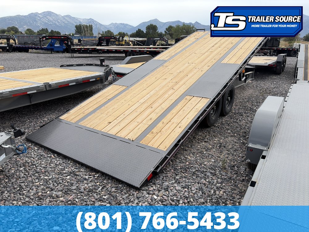 8.5x22 Diamond C DET 207 Deckover Tilt Trailer - 15.5K GVWR -