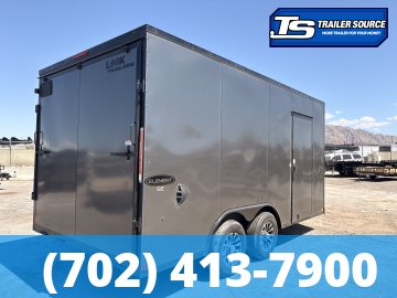 8.5x16 Look Element SE Enclosed Cargo Trailer - 7'0" Interior - 10K GVWR - .080 PolyCor, Alloy Wheels