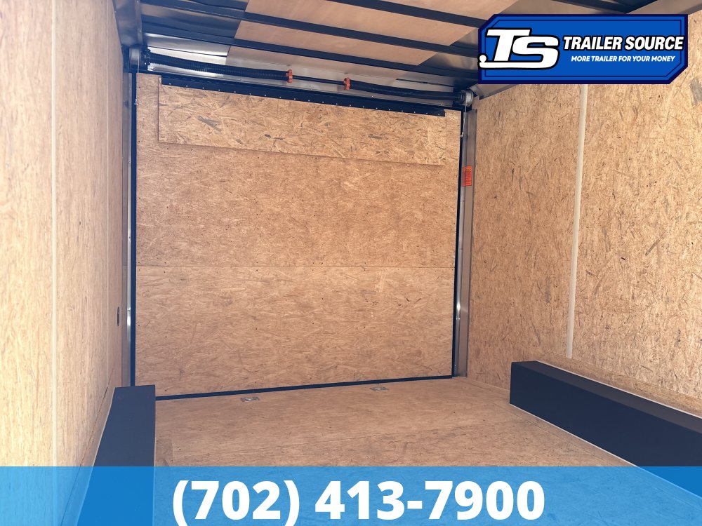 8.5x16 Look Element SE Enclosed Cargo Trailer - 7'0" Interior - 10K GVWR - .080 PolyCor, Alloy Wheels