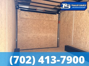 8.5x16 Look Element SE Enclosed Cargo Trailer - 7'0" Interior - 10K GVWR - .080 PolyCor, Alloy Wheels