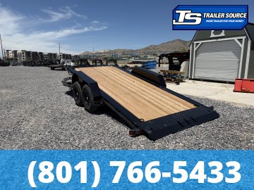 7x22 Double A Pro Series CT Tilt Trailer - 17.5K GVWR -