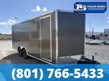 8.5x20 American Hauler Arrow Enclosed Cargo Trailer - 7'0" Interior - 10K GVWR - .080 PolyCor, Dovetail, Ramp Door