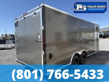 8.5x20 American Hauler Arrow Enclosed Cargo Trailer - 7'0" Interior - 10K GVWR - .080 PolyCor, Dovetail, Ramp Door