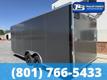 8.5x20 American Hauler Arrow Enclosed Cargo Trailer - 7'0" Interior - 10K GVWR - .080 PolyCor, Dovetail, Ramp Door